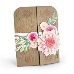 Flowers Gatefold Card