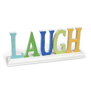 Embossed Laugh Deco by Beth Reames