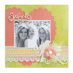 Sweet Scrapbook Page #2 by Beth Reames