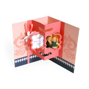 Happy Mother&#039;s Day Floating Frame Pop-Up Card by Debi Adams