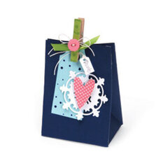 Thanks Heart Gift Bag by Debi Adams