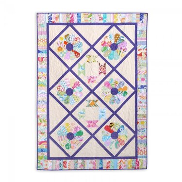 Dresden Plate Quilt by Cheryl Adam