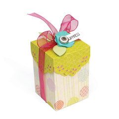 Happiness Gift Box w/Scallop Lid by Deena Ziegler