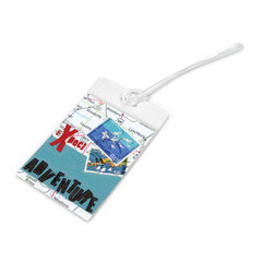 Expect Adventure Luggage Tag by Debi Adams