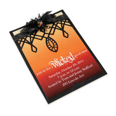 Wicked Good Time Party Invitation by Debi Adams