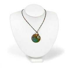 Wildflower Vines Pendant Necklace by Beth Reames