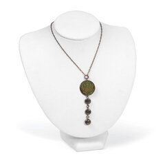 Dragonfly Pond Tiered Pendant by Beth Reames
