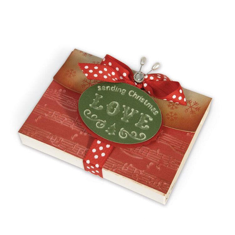 Sending Christmas Love Gift Box by Debi Adams