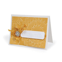 Embossed Congratulations Card by Beth Reames