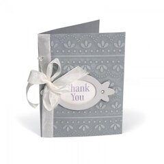 Embossed Thank You Frame Card