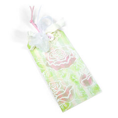 Embossed Roses Tag by Beth Reames