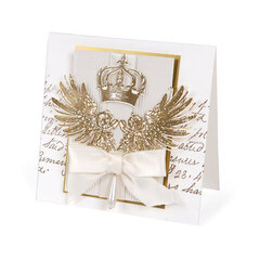 Elegant Crown & Tattered Wings by Debi Adams