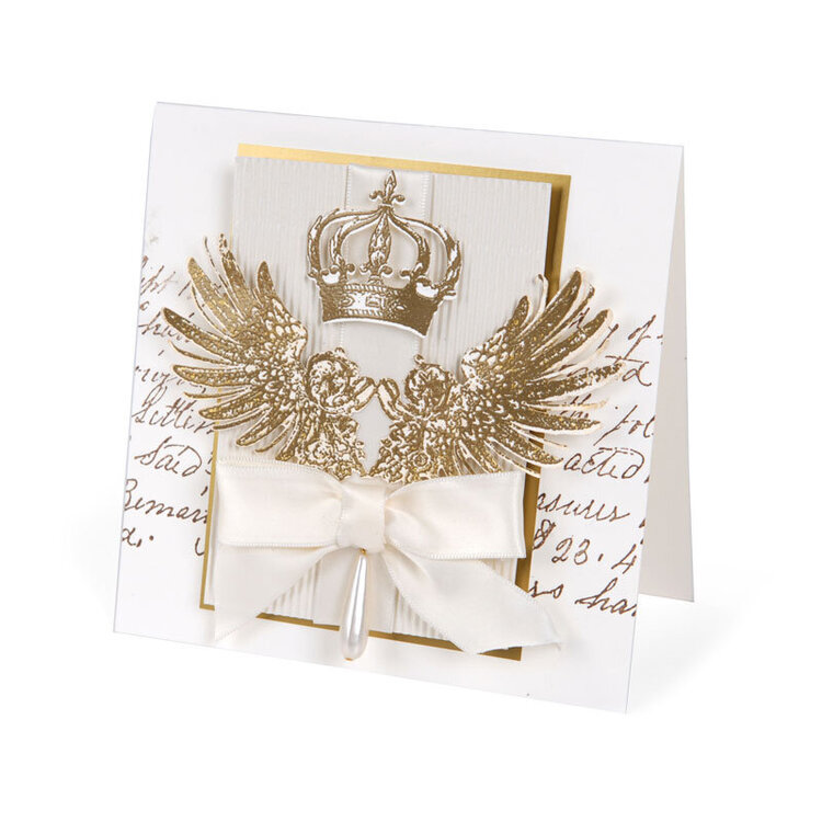 Elegant Crown &amp; Tattered Wings by Debi Adams