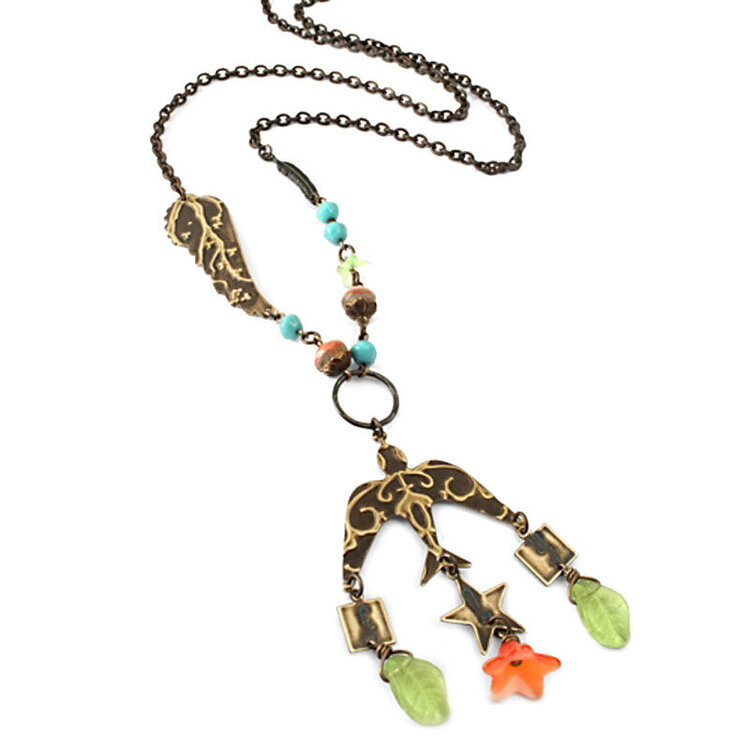 Soaring Song Necklace by Jess Italia Lincoln