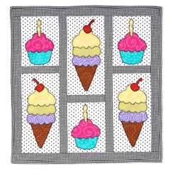 Sweet Treats Wall Hanging by Linda Nitzen