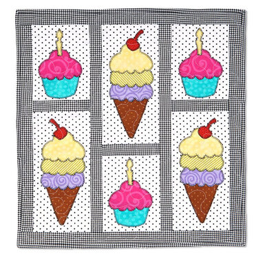 Sweet Treats Wall Hanging by Linda Nitzen