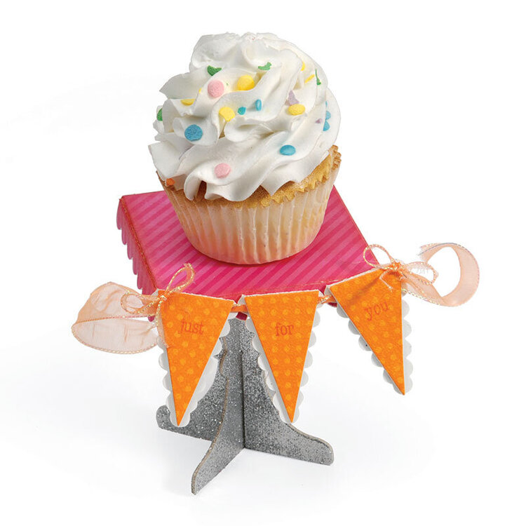 Cupcake Stand and Pennant by Cara Mariano