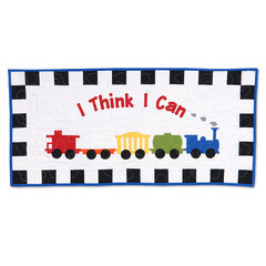 I Think I Can Wall Hanging by Linda Nitzen