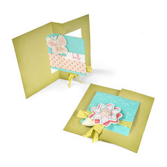 Hello Butterfly Square Flip-it by Cara Mariano