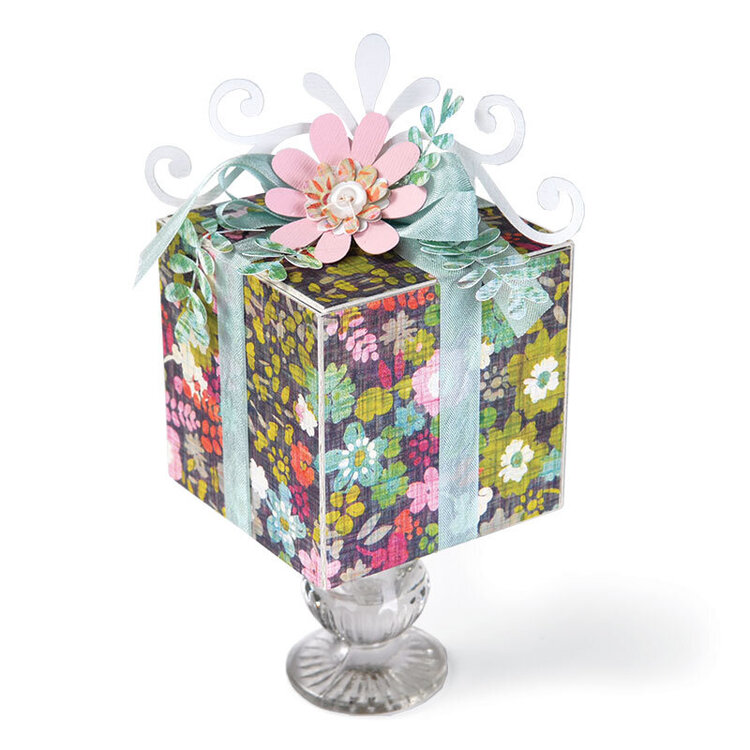 Gift Box on a Pedestal by Beth Reames