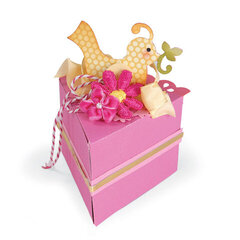 Bird Decorative Cake Box by Debi Adams