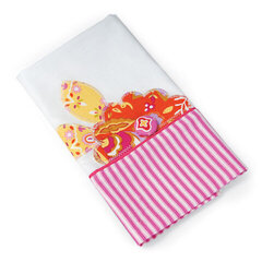 Flower Tea Towel by Debi Adams