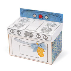 Vintage Oven Shaped card by Deena Ziegler
