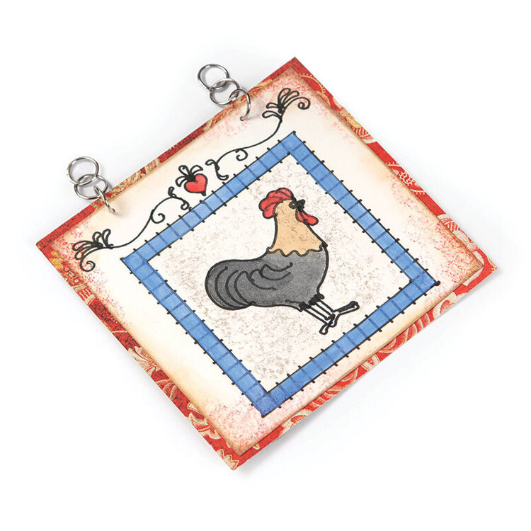 Rustic Rooster Wall Art