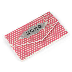 XOXO Gift Card Folder by Beth Reames