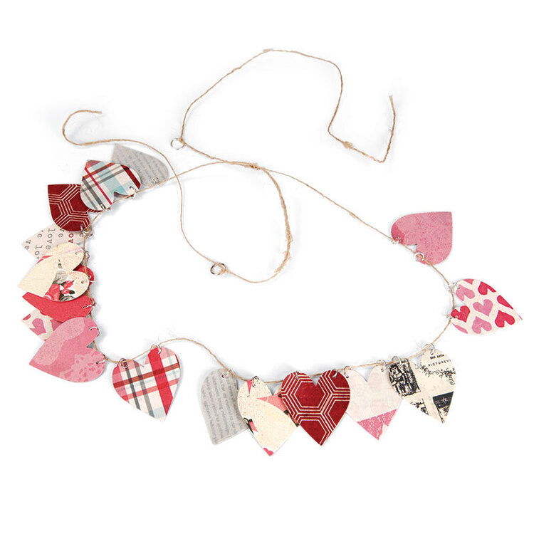 Mini Heart Banner by Beth Reames