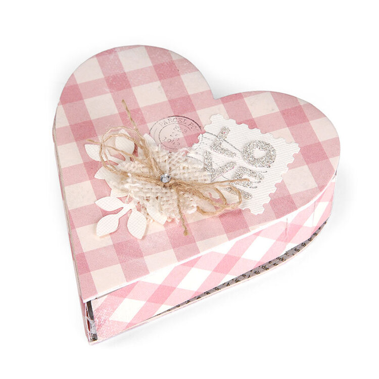 Love Stamp Heart Box by Beth Reames