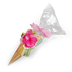 3D Flower Treat Cone by Brenda Walton
