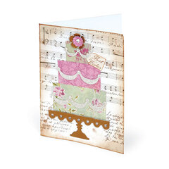 Best Wishes Cake Card by Beth Reames