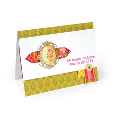 So Happy to Have You in My Life Card #2 by Debi Adams