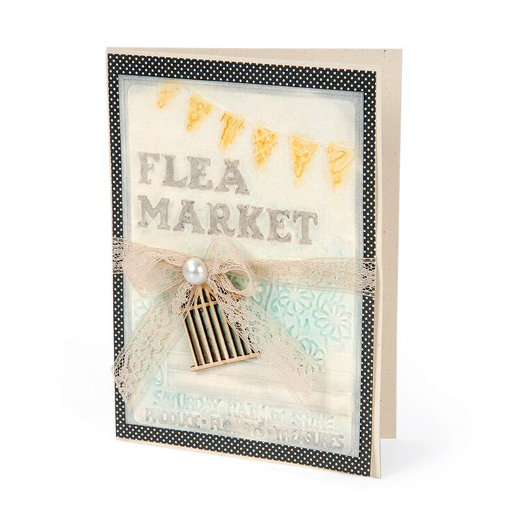 Flea Market Card by Deena Ziegler