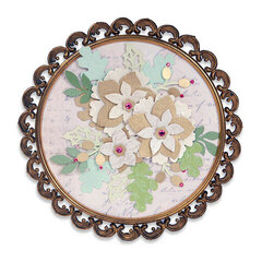 Winter Florals Frame  by Beth Reames
