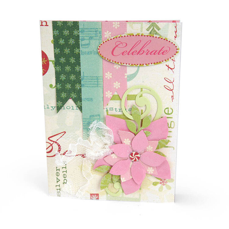 Celebrate Poinsettias Card by Brenda Walton