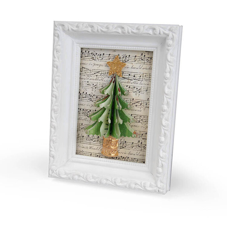 3-D Framed Christmas Tree by Beth Reames