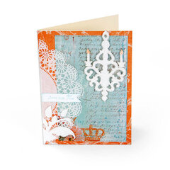Just For You Chandelier Card