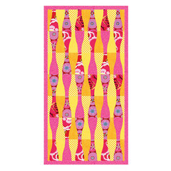 Pink Lemonade in a Bottle Quilt by Linda Nitzen