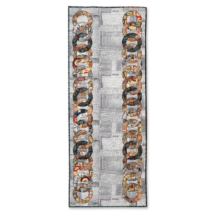 Ring Chain Table Runner by Cheryl Adam