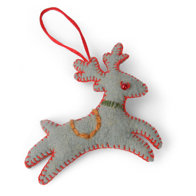 Reindeer Ornament by Jorli Perine