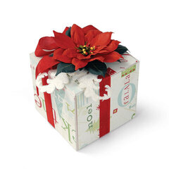 Poinsettia Gift Box by Beth Reames