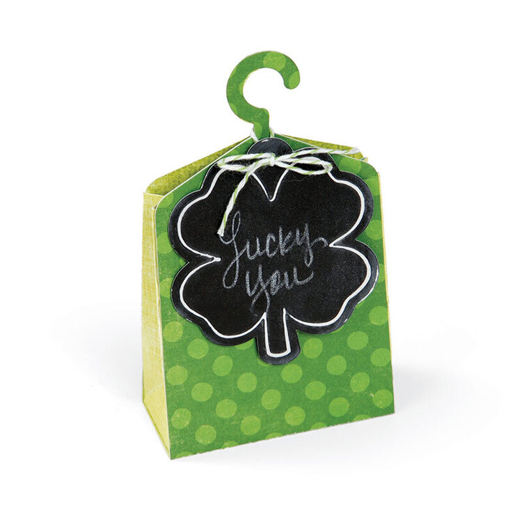 Lucky You Shamrock Treat Box by Beth Reames