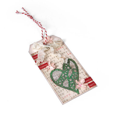 Lovely Heart Gift Tag by Deena Ziegler