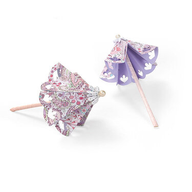 3D Floral Umbrellas by Beth Reames