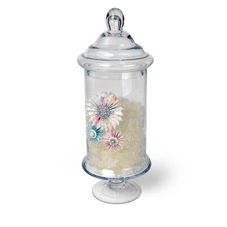 Rosettes Candy Jar by Beth Reames