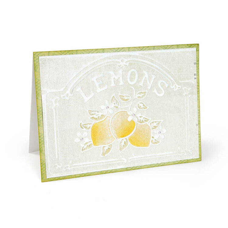 Embossed Lemons by Beth Reames