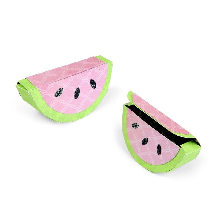 Pink Watermelon Boxes by Beth Reames