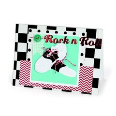 Rock 'n' Roll Card by Debi Adams